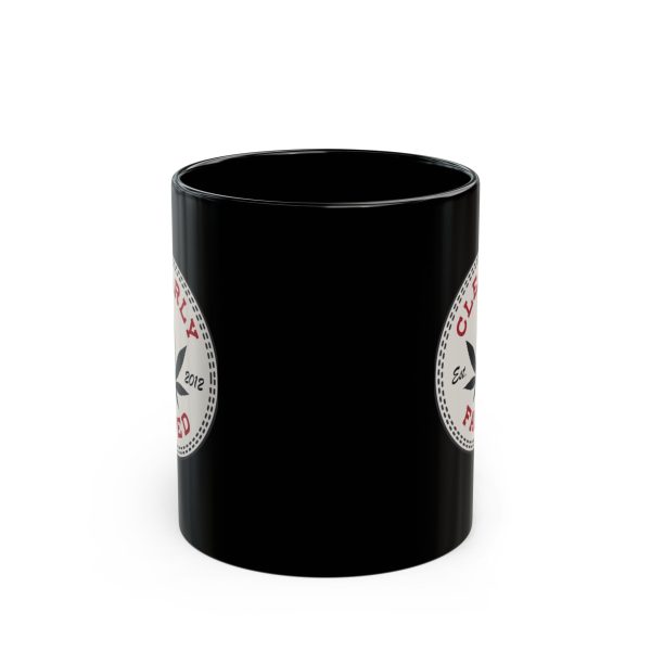 Clearly Faded Cannabis Black Mug - Perfect Gift for Stoners, Coffee Lovers, and 420 Enthusiasts - Fun Unique Design for Every Occasion